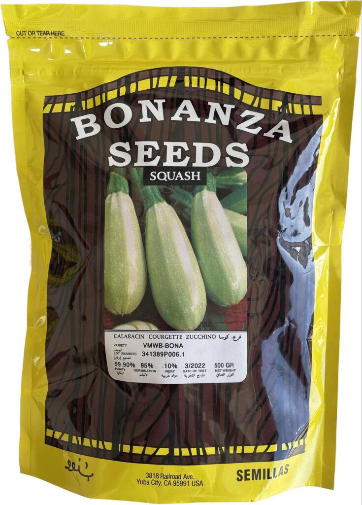 Bonanza Seeds Squash