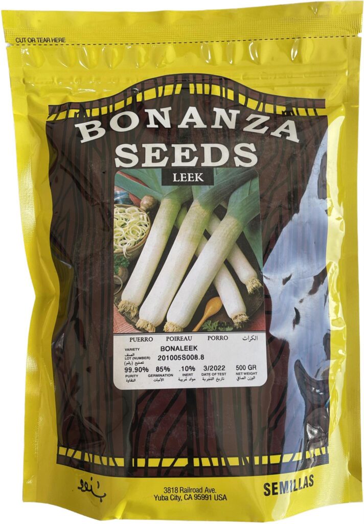 Bonanza Seeds Leek