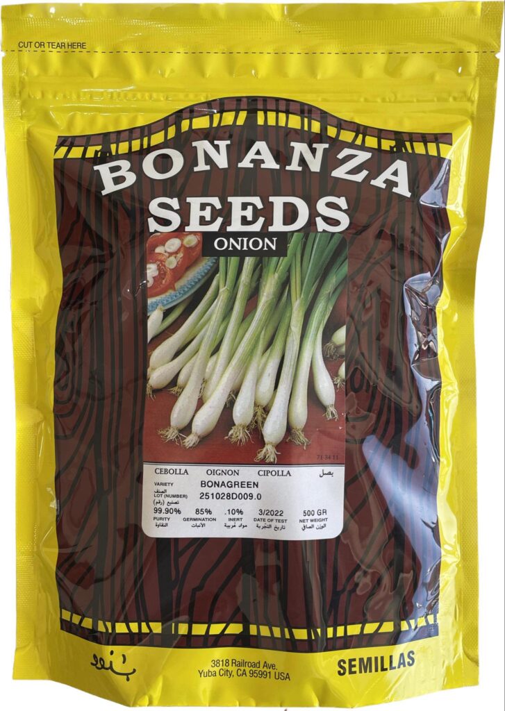 Bonanza Seeds Onion