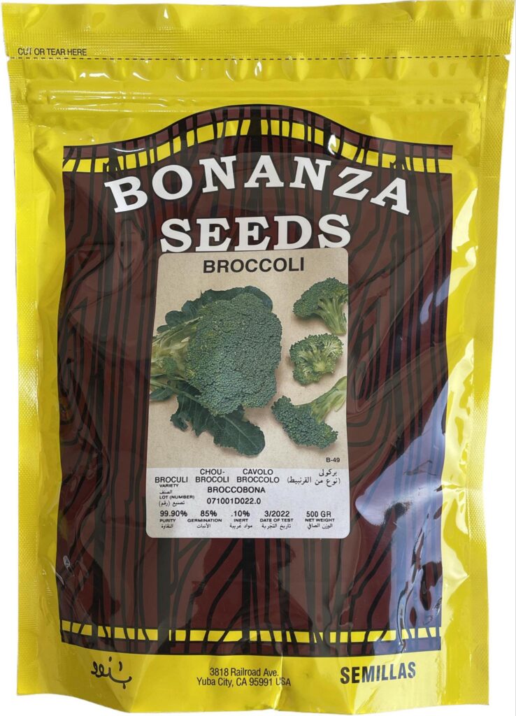 Bonanza Seeds Broccoli