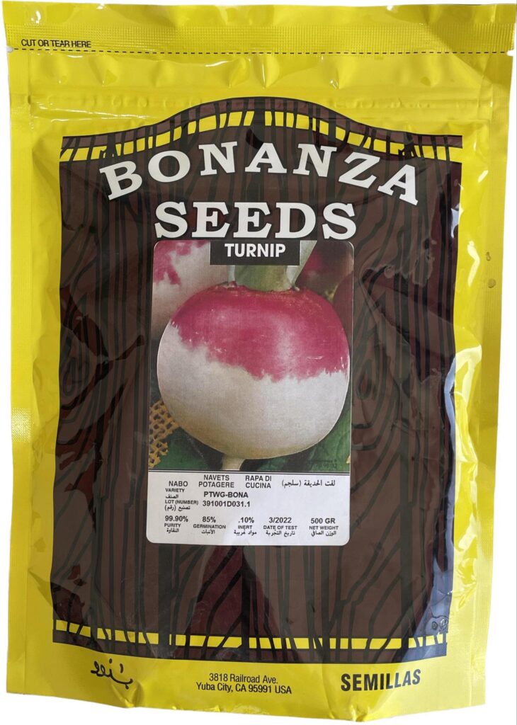 Bonanza Seeds Turnip