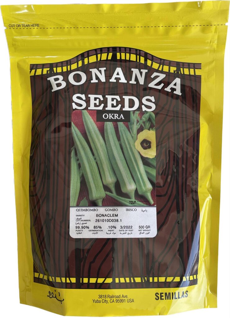 Bonanza Seeds Okra