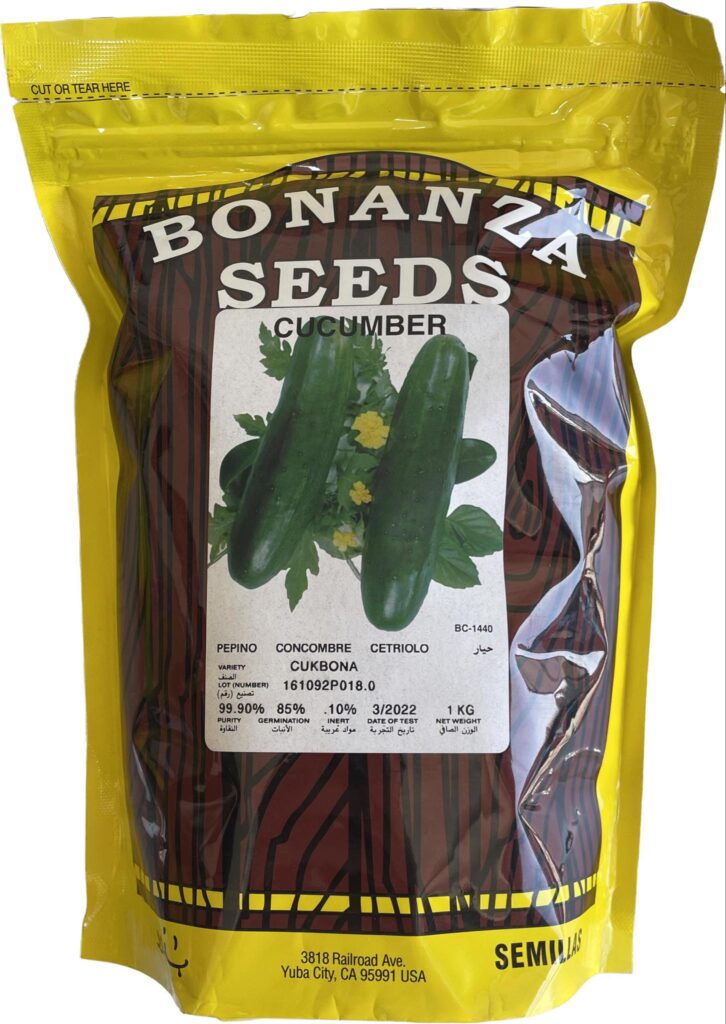 Bonanza Seeds Cucumber