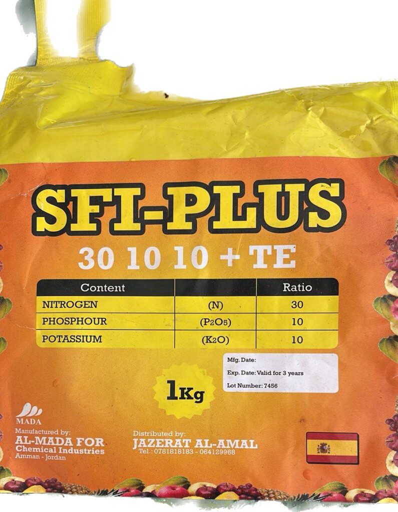 SFI-Plus by Mada NPK 30-10-10