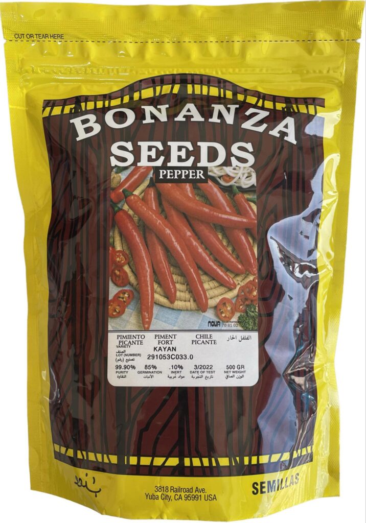 Bonanza Seeds Pepper