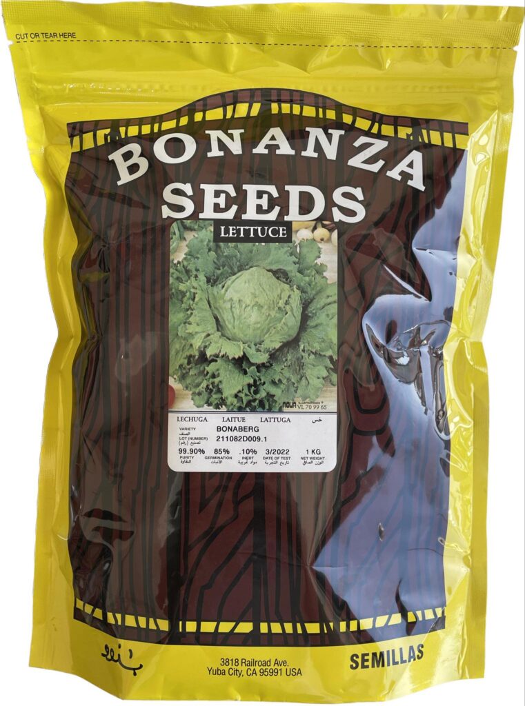 Bonanza Seeds Lettuce