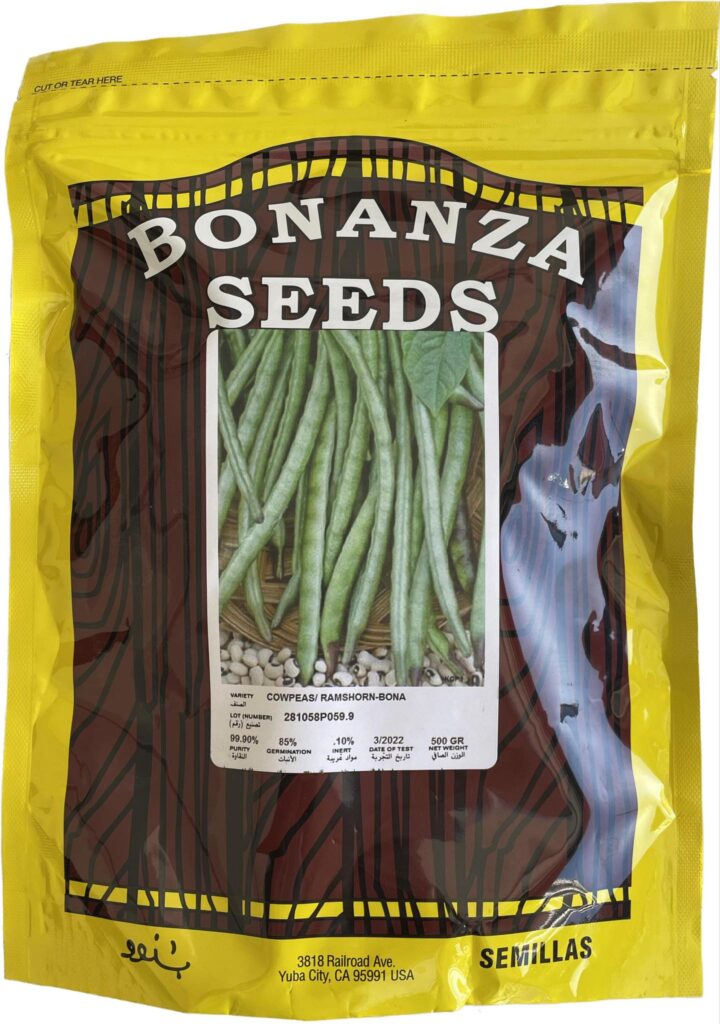 Bonanza Seeds Cowpeas