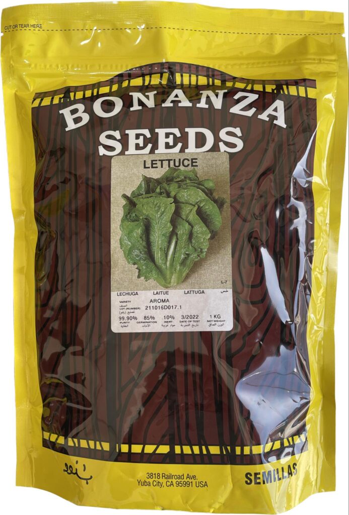 Bonanza Seeds Lettuce