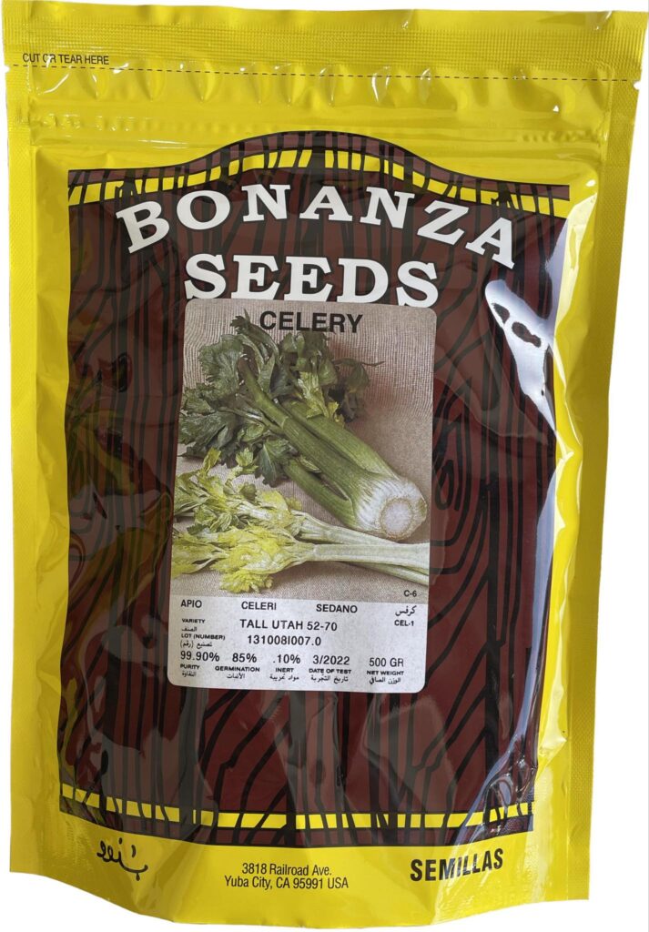 Bonanza Seeds Celery