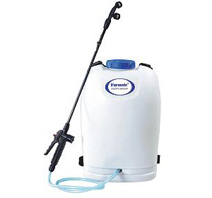 Electric Sprayer with Tank capacity 20L and Battery	
12V, 7Ah lead-Acid/Lithium and Pump	
Diaphragm pump,12V,1.5/3.0L/min. 60PSI demand switch