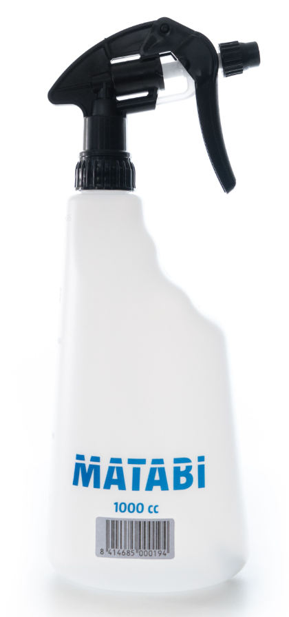 Trigger sprayer with 1 litre capacity. Sprayer suitable for indoor use (home, terraces).