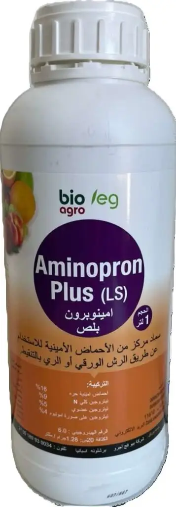 Aminopron Plus
For foliar spraying or irrigation with hydroponics.
Composition:
16%
Density: 1.28 g/ml