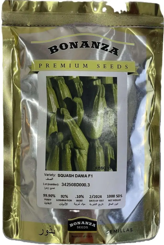 Bonanza Seeds Squash Dania F1